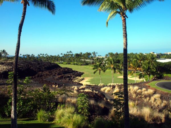 Golf Course in Kona, Hawaii